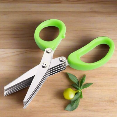 Ciseaux de Cuisine - MultiLayersScissor™ - Vert - Mon Univers Culinaire