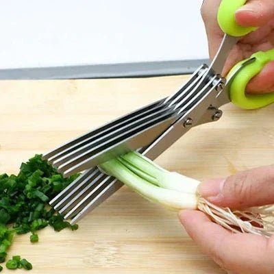 Ciseaux de Cuisine - MultiLayersScissor™ - Vert Clair - Mon Univers Culinaire